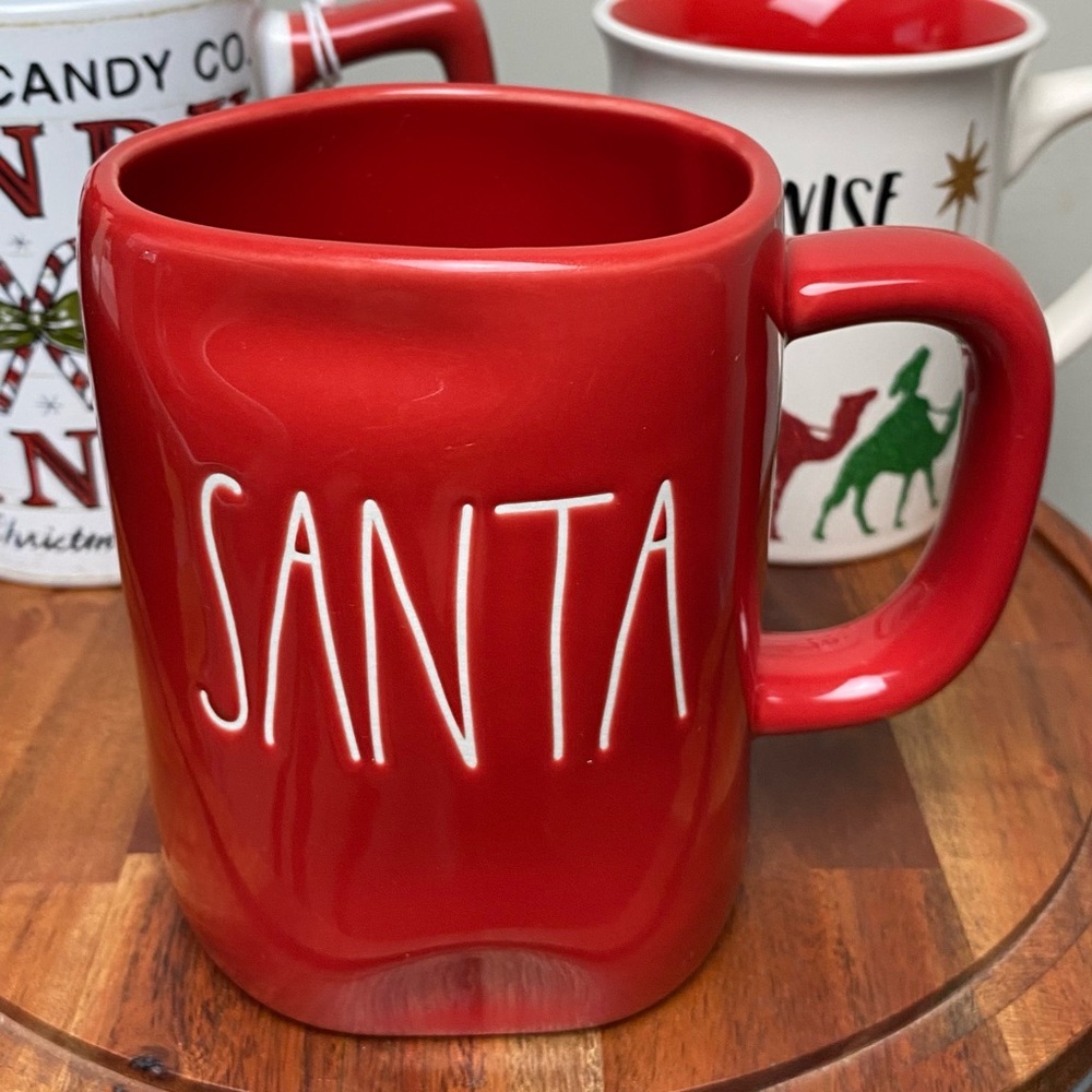 RAE DUNN SANTA mug